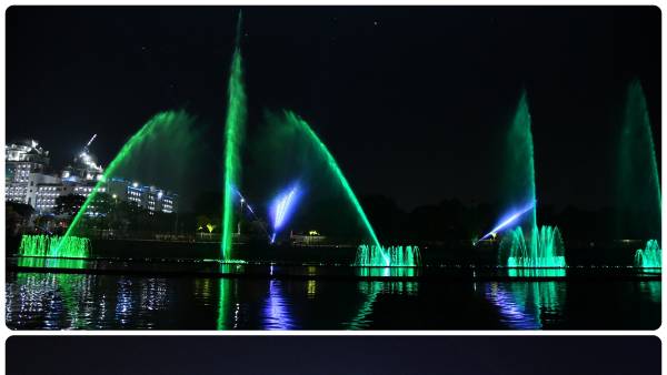 హుస్సేన్సాగర్లో మ్యూజికల్ ఫౌంటెయిన్, లేజర్ షోలు హుస్సేన్సాగర్లో మ్యూజికల్ ఫౌంటెయిన్, లేజర్ షోలు