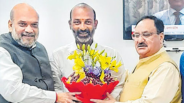 ఎన్నికలకు బండి సంజయ్ కు అధిష్టానం ఆదేశం