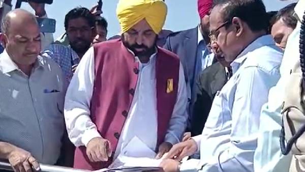 భగవంత్ మాన్ కు తెలంగాణా సాగునీటి ప్రాజెక్ట్ ల గురించి వివరించిన రజత్ కుమార్