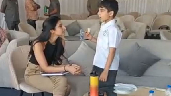 Formula e Race in Hyderabad: Brahmani and her Son Devansh along with Jr NTRs wife Pranathi spotted 