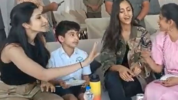 Formula e Race in Hyderabad: Brahmani and her Son Devansh along with Jr NTRs wife Pranathi spotted 