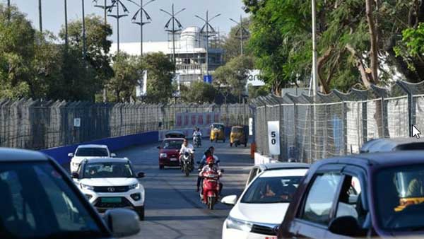 హైదరాబాద్ ఫార్ములా ఈ రేస్‌లో ప్రమాదం