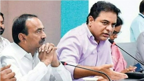 ఈటల, కేటీఆర్ మధ్య ఆసక్తికర సంభాషణ