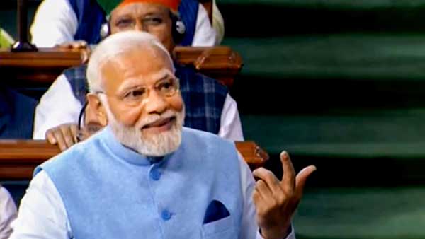 PM Modi takes a jibe at opposition in Parliament during Motion of Thanks to the Presidents address PM Modi takes a jibe at opposition in Parliament during Motion of Thanks to the Presidents address