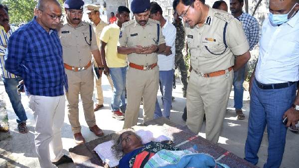 నగల కోసం వృద్ధురాలిని హతమార్చిన దోపిడీ దొంగలు నగల కోసం వృద్ధురాలిని హతమార్చిన దోపిడీ దొంగలు