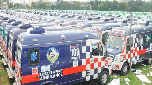 108 అంబులెన్స్ ట్రాకింగ్ విధానాన్ని ఏపీలో తెస్తున్న వైసీపీ ప్రభుత్వం 