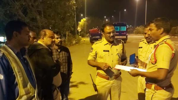 Road accident in Nizamabad district; Four spot dead!!