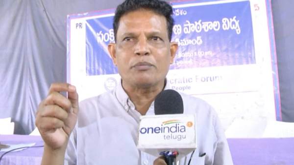 కాళేశ్వరంపై ప్రాజెక్ట్ పై ఆకునూరి మురళి సంచలనం