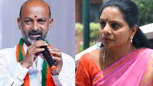 కవిత పై బండి వ్యాఖ్యలు.. క్షమాపణలు చెప్పాలని బీఆర్ఎస్ ఆందోళనలు