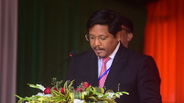 meghalaya chief minister Conrad Sangma oath ceremony