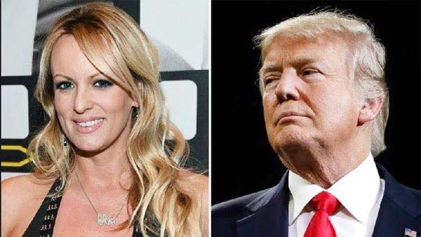 Donald Trump claims he will be arrested Hush Money payment to porn star Stormy Daniels Donald Trump claims he will be arrested Hush Money payment to porn star Stormy Daniels