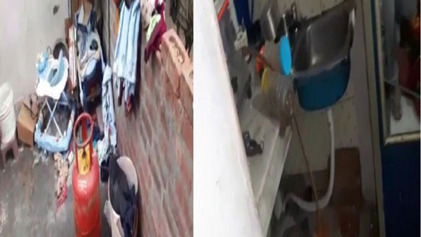 గ్యాస్ సిలిండర్ లీక్ చేసి నిప్పంటించాడు గ్యాస్ సిలిండర్ లీక్ చేసి నిప్పంటించాడు