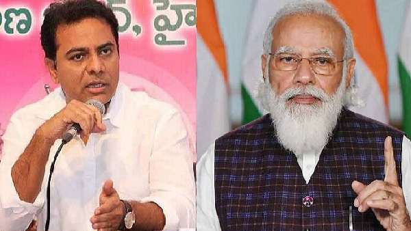 మోడీ ప్రభుత్వానికి కేటీఆర్ చురకలు 