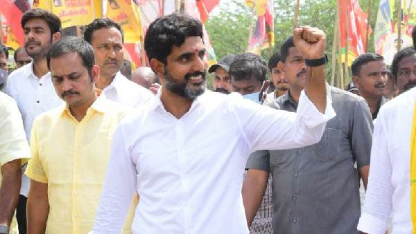 tdp leader nara lokesh completes 500km of yuvagalam padayatra in madanapalle