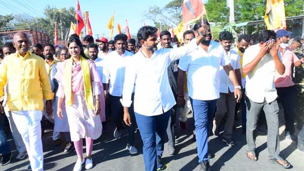 చిత్తూరు జిల్లాలో లోకేష్ పై 12 కేసులు.. చిత్తూరు జిల్లాలో లోకేష్ పై 12 కేసులు..