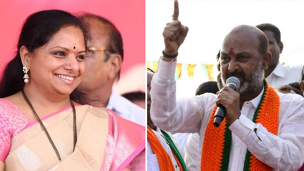 కవితపై బండి సంజయ్ వ్యాఖ్యల దుమారం