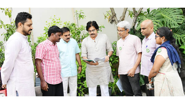 Jana Sena Chief Pawan Kalyan slams YS Jaga government over farmers issue in AP