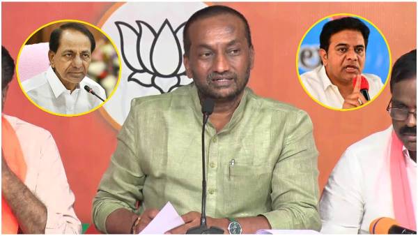 Raghunandan Rao slams KCR and KTR for centre funds and TSPSc issue