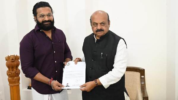 రిషభ్ షెట్టి భేటీ..