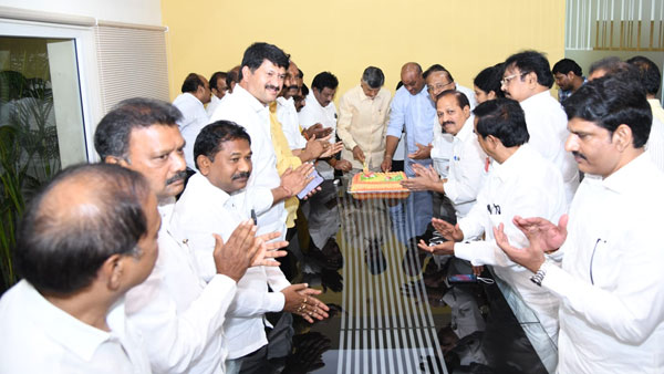 TDP celebrate the victory of MLC elections in AP as the partys candidate Panchumarthi Anuradha wins TDP celebrate the victory of MLC elections in AP as the partys candidate Panchumarthi Anuradha wins