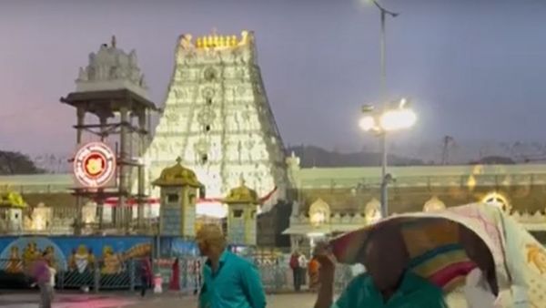 తిరుమలలో కుండపోతగా.. తిరుమలలో కుండపోతగా..