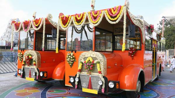 ఆర్ టీసీ బస్సులు, టీటీడీ బస్సులు