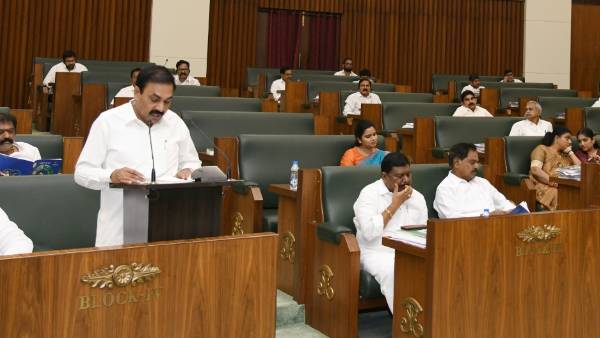 ap minister kakani govardhan reddy present agriculture budget 2023-24 in assembly ap minister kakani govardhan reddy present agriculture budget 2023-24 in assembly
