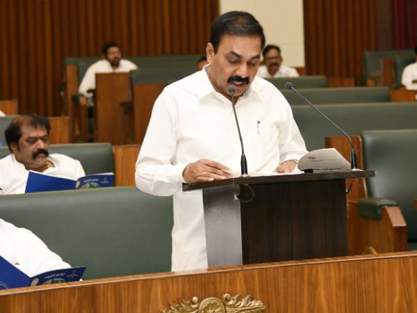 ap minister kakani govardhan reddy present agriculture budget 2023-24 in assembly ap minister kakani govardhan reddy present agriculture budget 2023-24 in assembly