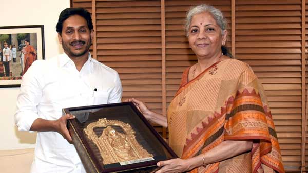 ys jagan urges finance minister nirmala sitharaman to lift restrictions on ap borrowings