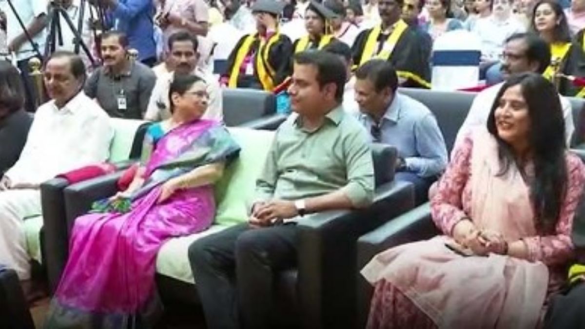  CM KCR couple congratulated himanshu