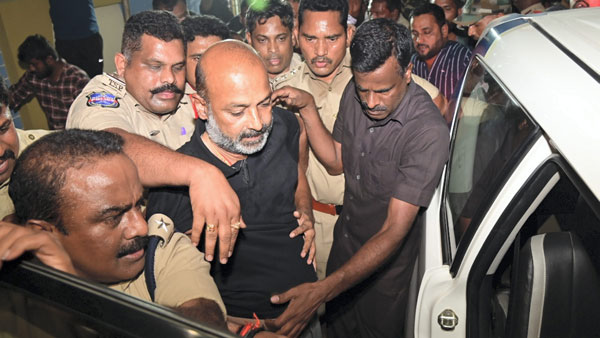 Bandi Sanjay In Jail On BJP Foundation Day