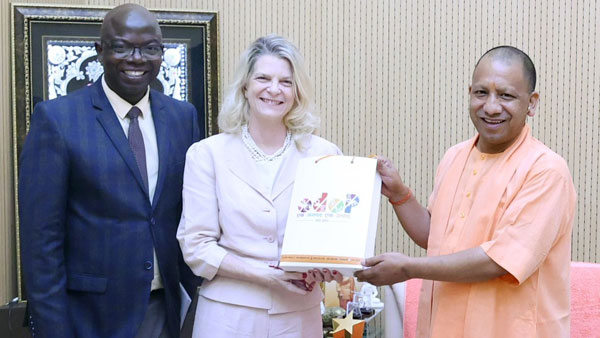 Cynthia McCaffrey yogi adityanath