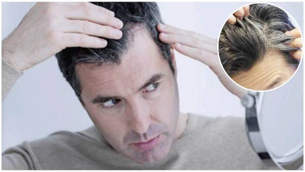 Because of bhringraj and ashwagandha turn white hair black