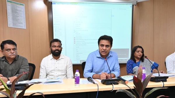 Cool roof policy in Telangana for the first time in the country.. KTR inaugurated!!