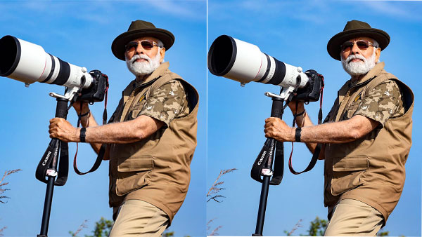 PM Modi at Bandipur Tiger Reserve