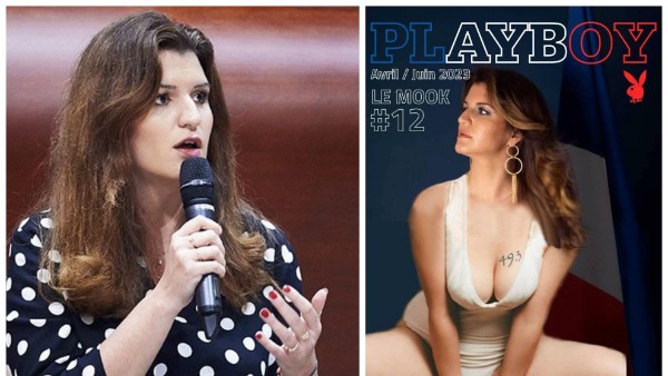 French minister Marlene Schiappa appeared on Playboy magazine cover: criticised by party leaders
