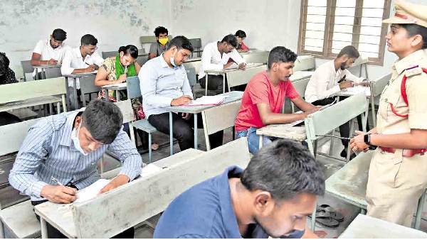 SI mains exams completed in telangana