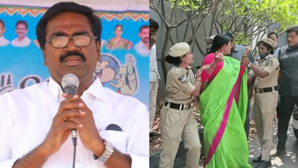 Minister puvvada ajay kumar slams Sharmila Kadapa Rowdyism 