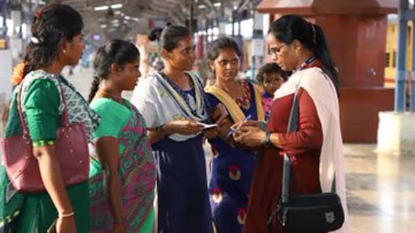 Roslyn Arokia Marie have been collected rs.1.03 crore from ticketless passengers