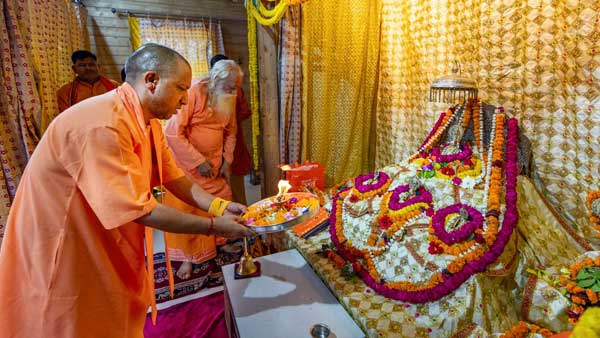 yogi adityanath jalabhishek to ram lalla with water from 155 countries on april 23rd