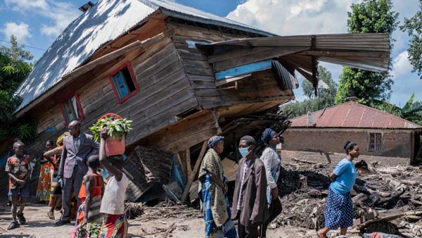 Congo floodings and landslides