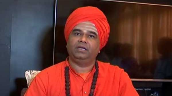 Bengaluru: Dingaleswara Swamiji had predicted two years ago that the BJP would lose in Karnataka. Bengaluru: Dingaleswara Swamiji had predicted two years ago that the BJP would lose in Karnataka.