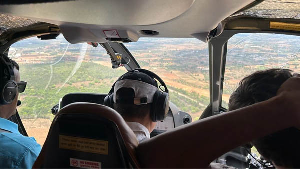 DK Shivakumars helicopter was hit by an eagle