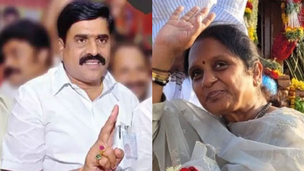 Minister Gali Karunakar Reddy who lost the assembly elections to an Independent Party woman candidate Minister Gali Karunakar Reddy who lost the assembly elections to an Independent Party woman candidate