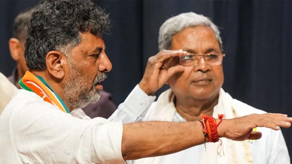  Siddaramaiah and DK Shivakumar, Siddu and DK have left Delhi 
