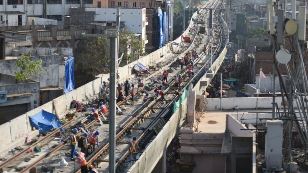 Hyderabad airport metro Hyderabad airport metro