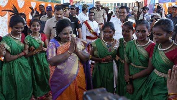 merged villages appeal to Governor tamilisai: We are in trouble with AP.. Merge in Telangana