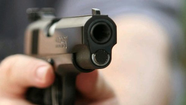 UP father shot down sons murderer 
