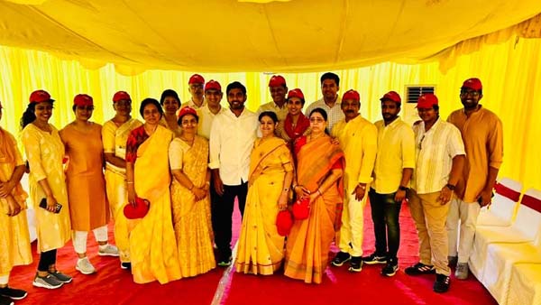 Nara Bbuvaneswari surprise gift for son Lokesh