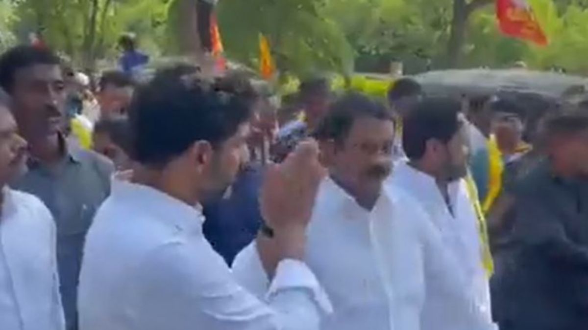 TDP leader Nara Lokesh TDP leader Nara Lokesh